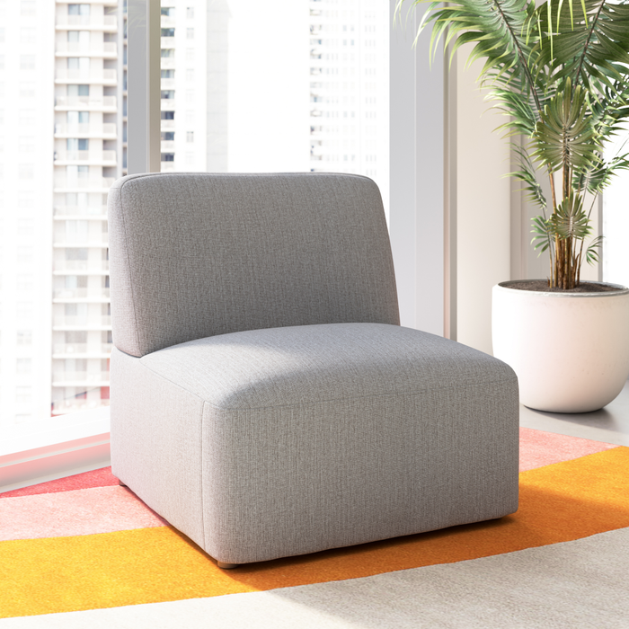 Assemble Modular Armless Lounge Chair