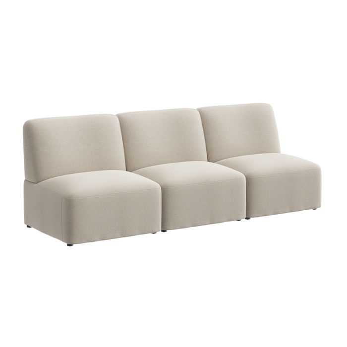 Assemble Modular 3 Seater Sectional Lounge Sofa