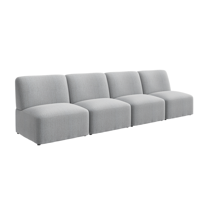 Assemble Modular 4 Seater Sectional Lounge Sofa