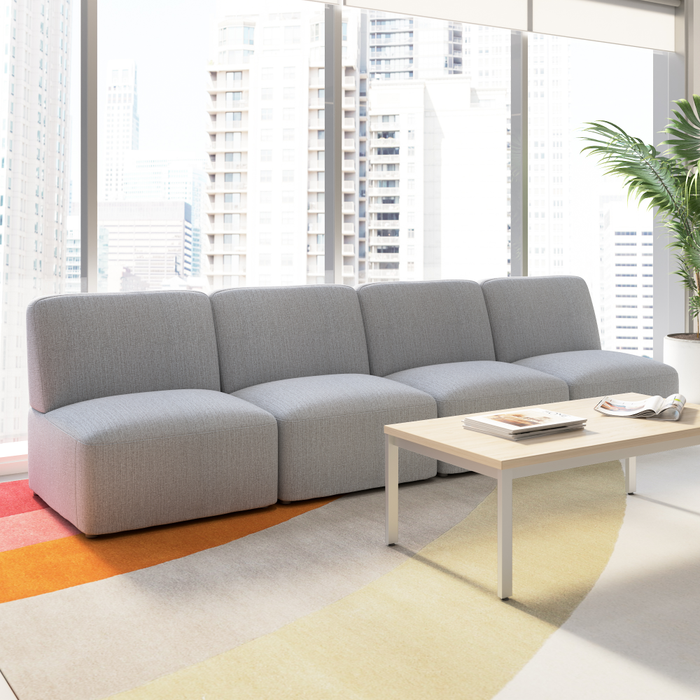 Assemble Modular 4 Seater Sectional Lounge Sofa