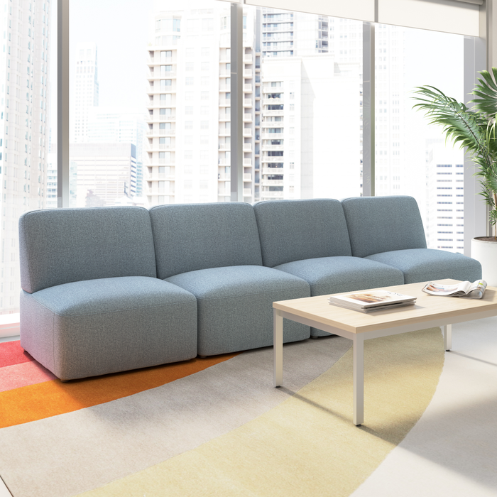 Assemble Modular 4 Seater Sectional Lounge Sofa