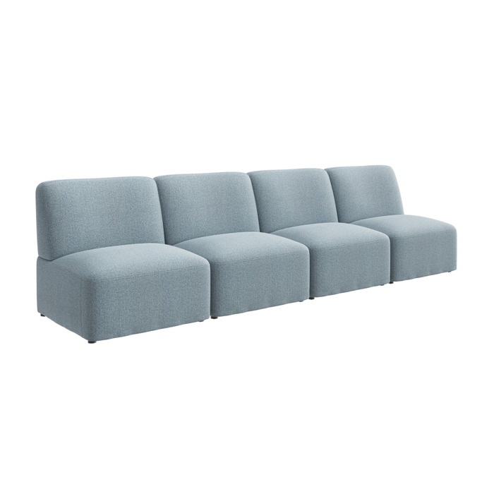 Assemble Modular 4 Seater Sectional Lounge Sofa