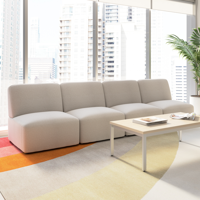Assemble Modular 4 Seater Sectional Lounge Sofa