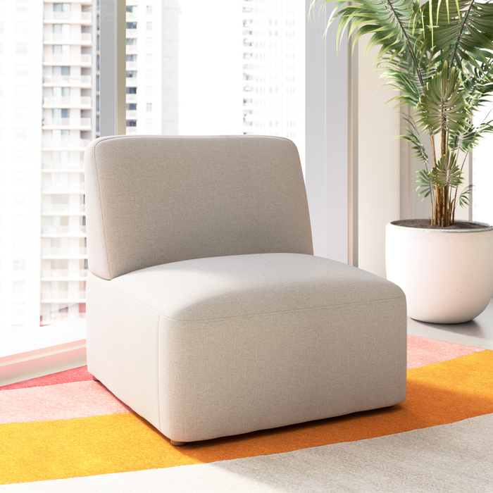 Assemble Modular Armless Lounge Chair