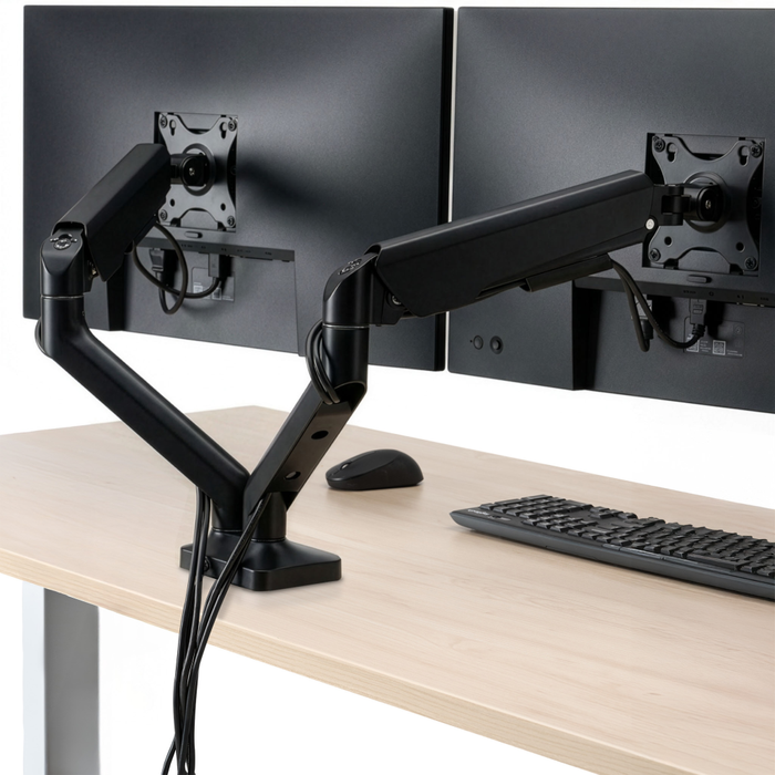 Adjustable Dual Monitor Arm