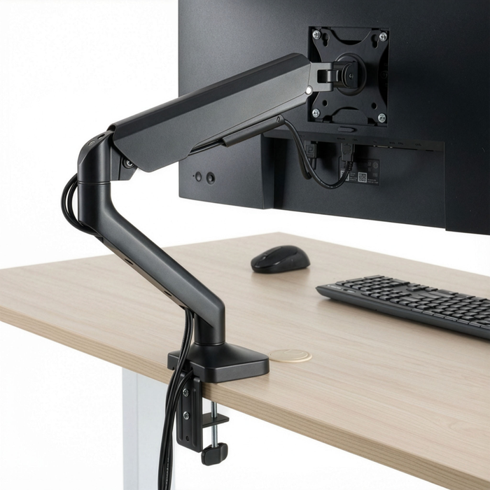 Adjustable Single Monitor Arm