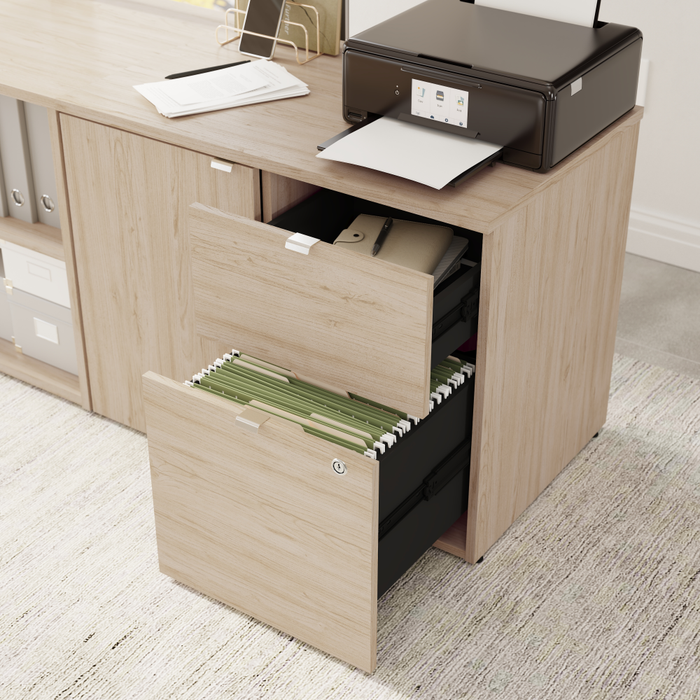 Stratus 30W Office Storage Cabinet with Drawers