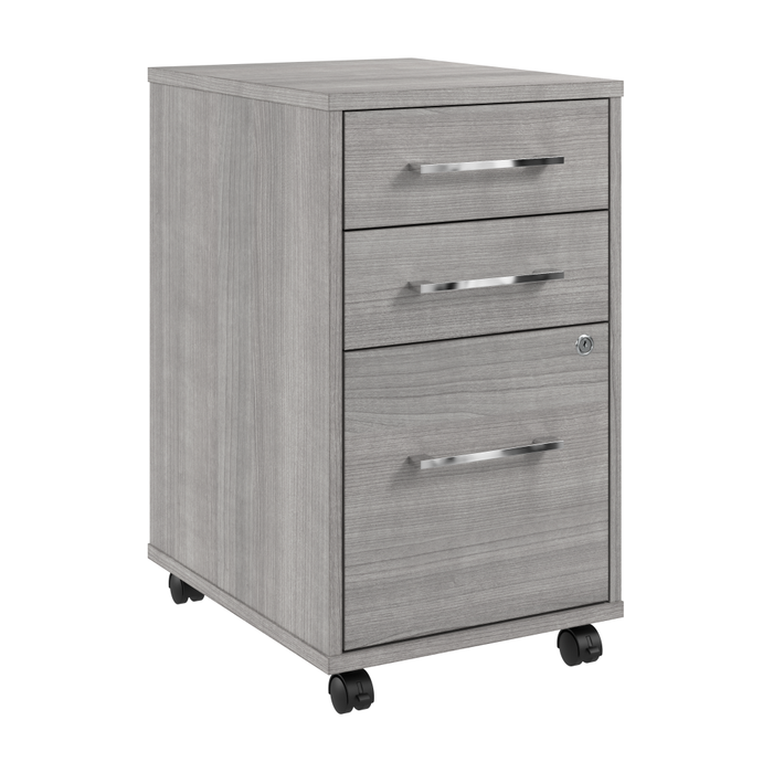 Hustle 3 Drawer Mobile File Cabinet