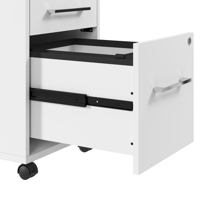 Hustle 3 Drawer Mobile File Cabinet