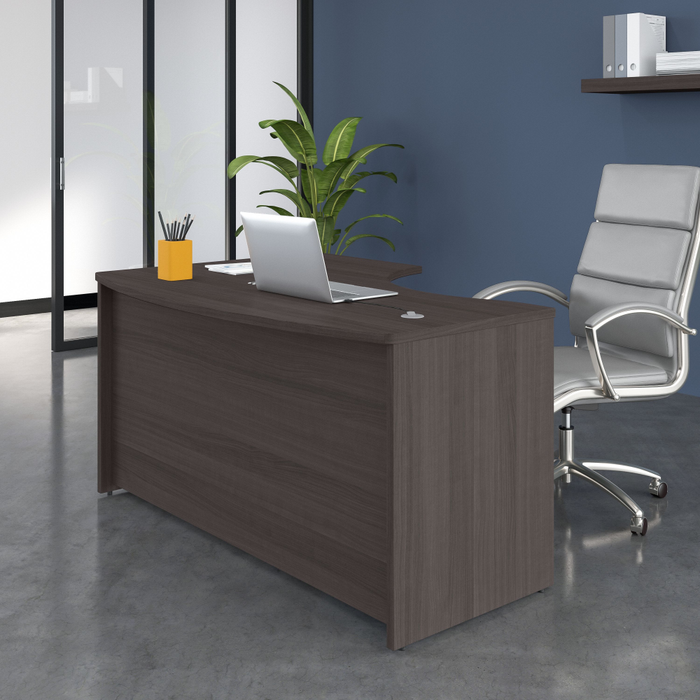 Studio C 60W x 43D Right Hand L-Bow Desk Shell