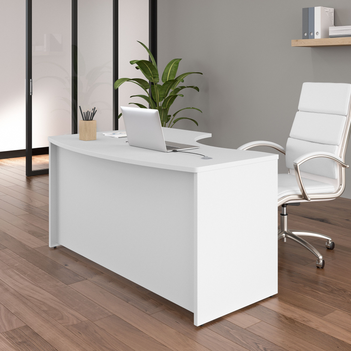 Studio C 60W x 43D Right Hand L-Bow Desk Shell